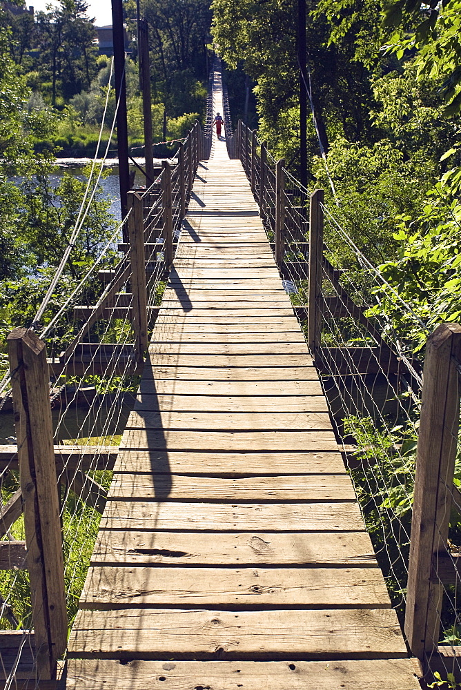 Souris Suspension Bridge, Souris, Manitoba