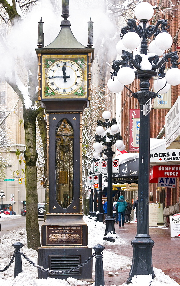 Steam clock, Gastown, Vancouver, British Columbia