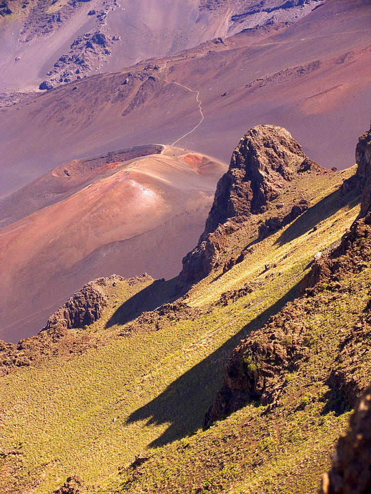 Hawaii, Maui, Haleakala Crater, Haleakala National Park