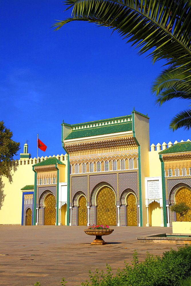 Royal Palace, Fez, Morocco, North Africa, Africa