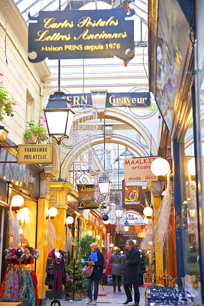 Passage Des Panoramas, Paris, France, Europe