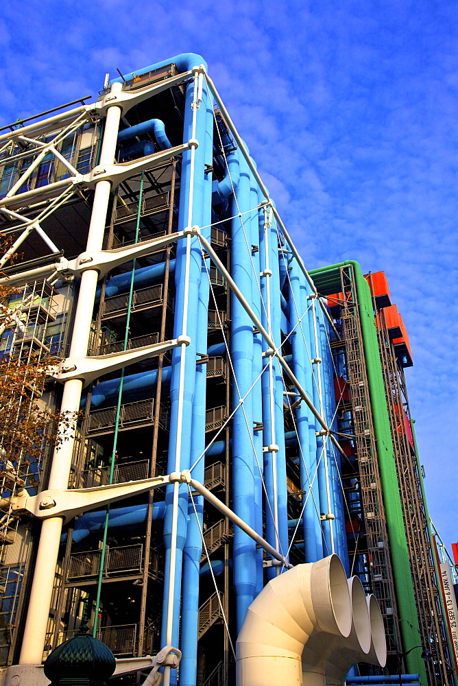 Pompidou Centre, Beaubourg, Paris, France, Europe