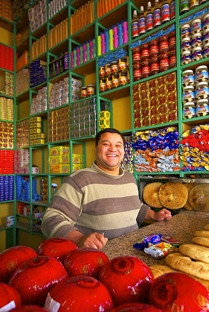 Shopkeeper, Rissani, Morocco, North Africa, Africa