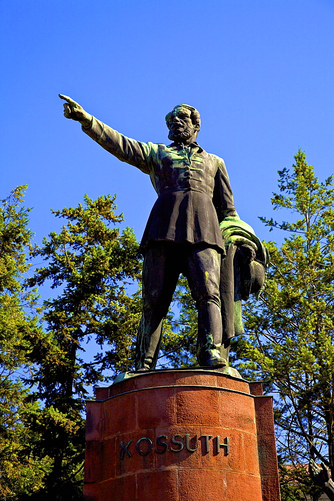 Kossuth Memorial, Budapest, Hungary, Europe 