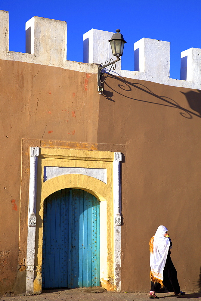 Old City walls, Tiznit, Morocco, North Africa, Africa