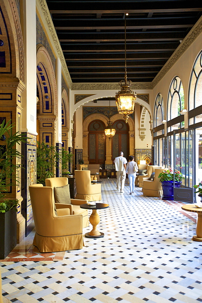 Hotel Alfonso Xlll, Seville, Andalucia, Spain, Europe