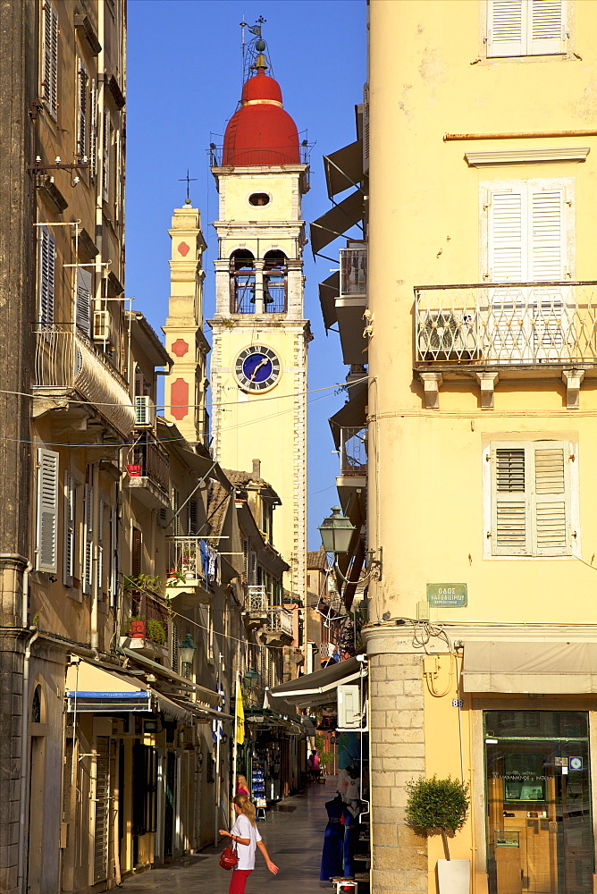 Saint Spyridon Church, Corfu Old Town, Corfu, The Ionian Islands, Greek Islands, Greece, Europe