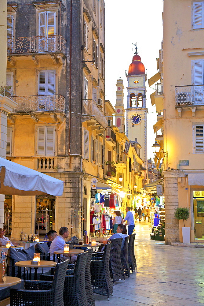 Saint Spyridon Church, Corfu Old Town, Corfu, The Ionian Islands, Greek Islands, Greece, Europe