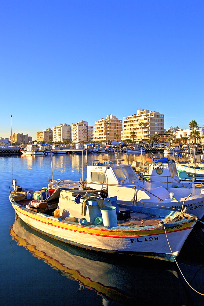 Larnaka Harbour, Larnaka, Cyprus, Eastern Mediterranean Sea, Europe