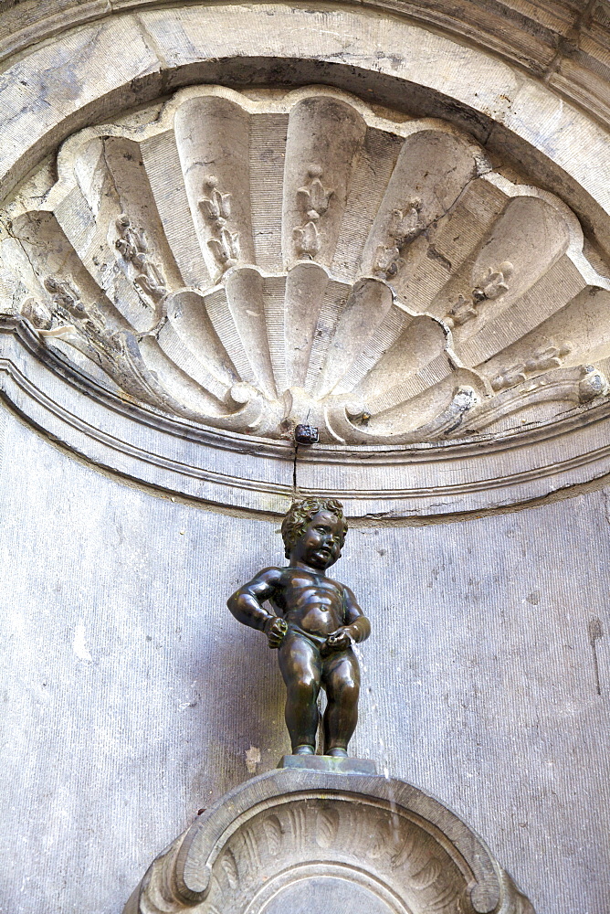 Mannekin Pis, Brussels, Belgium, Europe