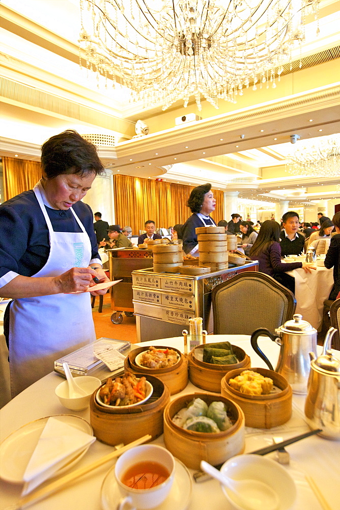 Dim Sum Restaurant, Hong Kong, China, Asia