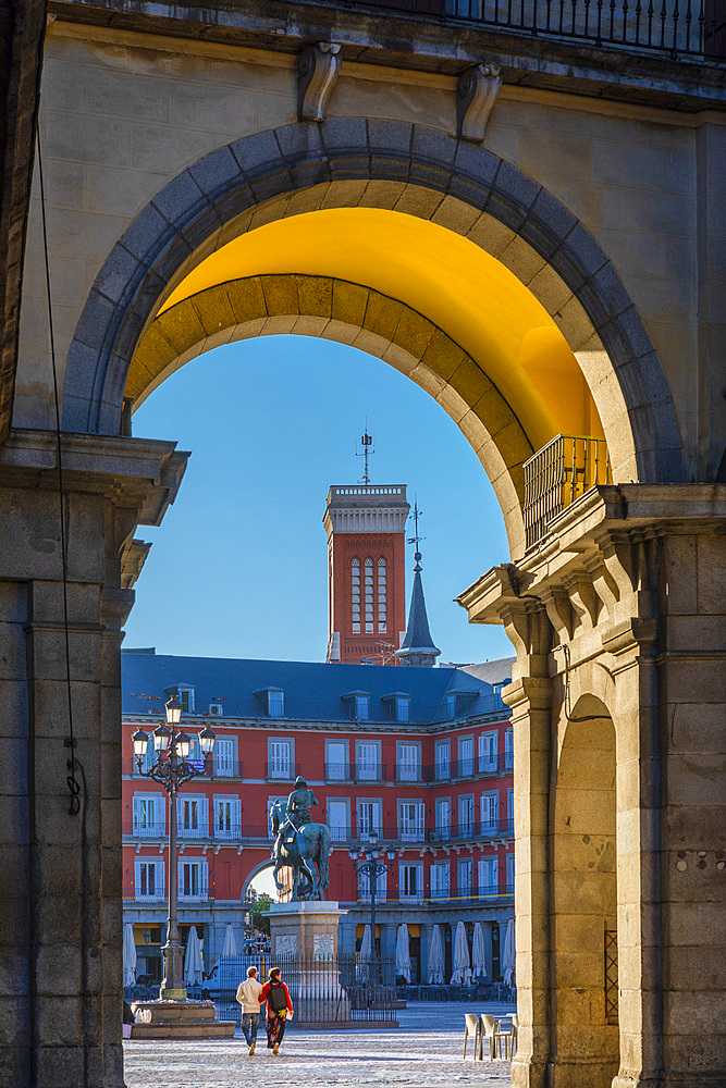 Plaza Mayor, Madrid, Spain, Europe