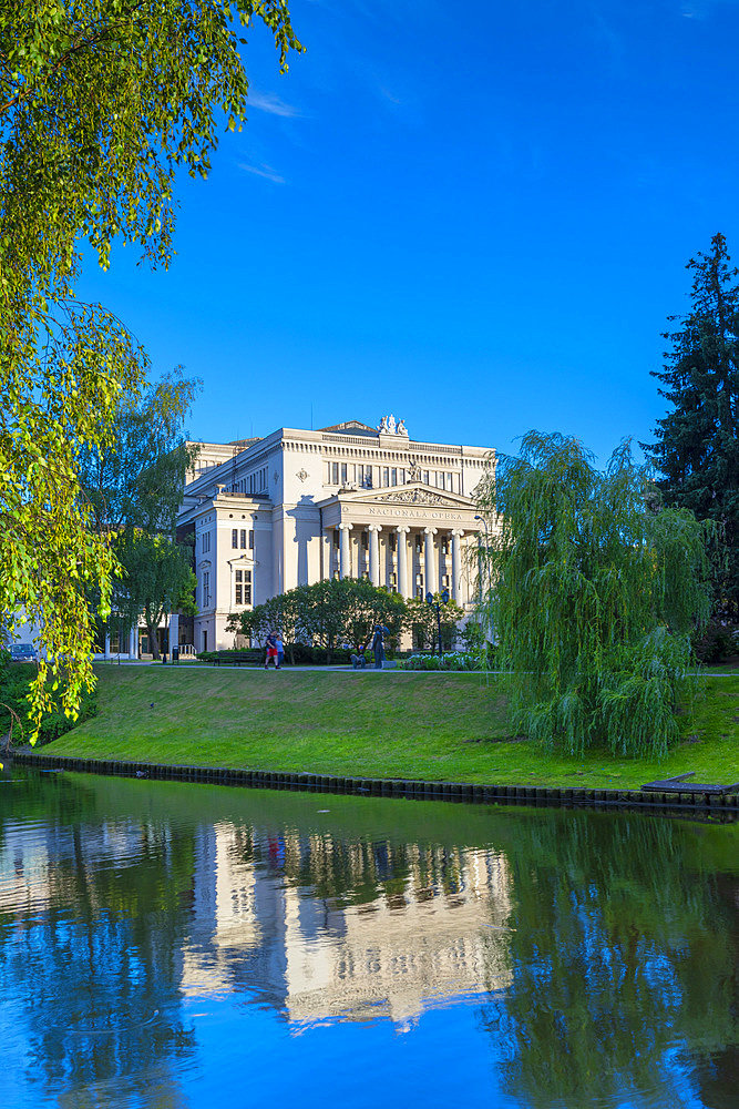 The Latvian National Opera House, Riga, Latvia, Europe