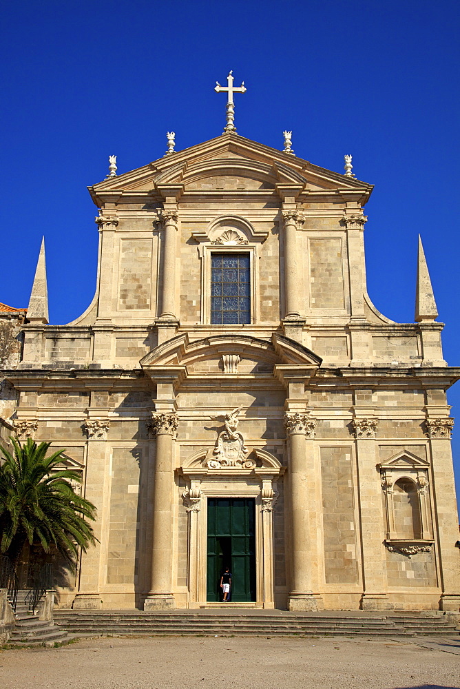 Jesuit Church of St. Ignatius, Dubrovnik, Croatia, Europe 