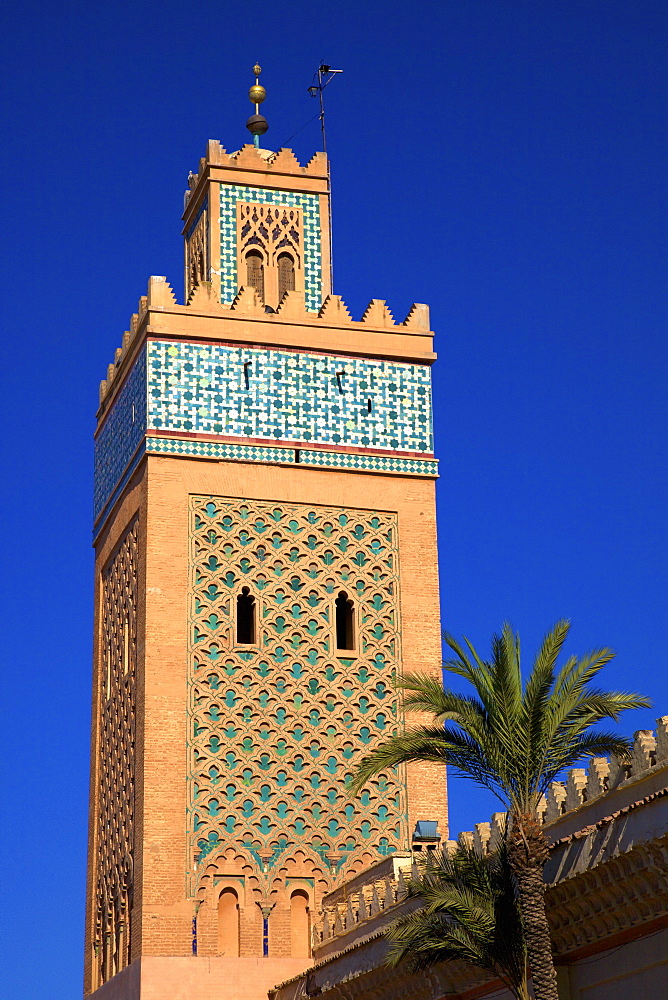 Kasbah Mosque, UNESCO World Heritage Site, Marrakech, Morocco, North Africa, Africa 