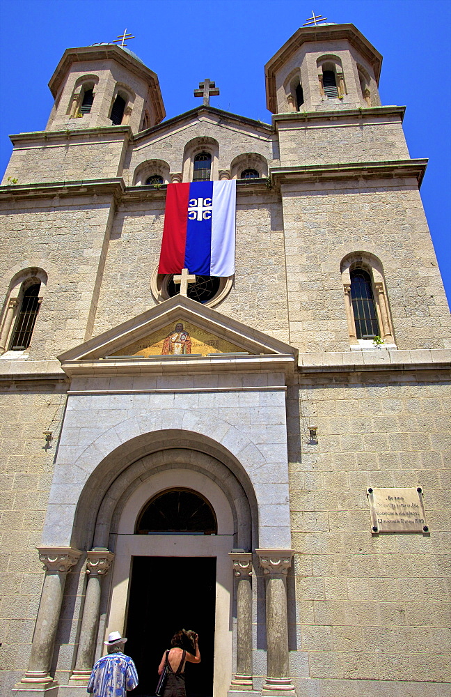 Church of St. Nicholas, Kotor, UNESCO World Heritage Site, Montenegro, Europe, 