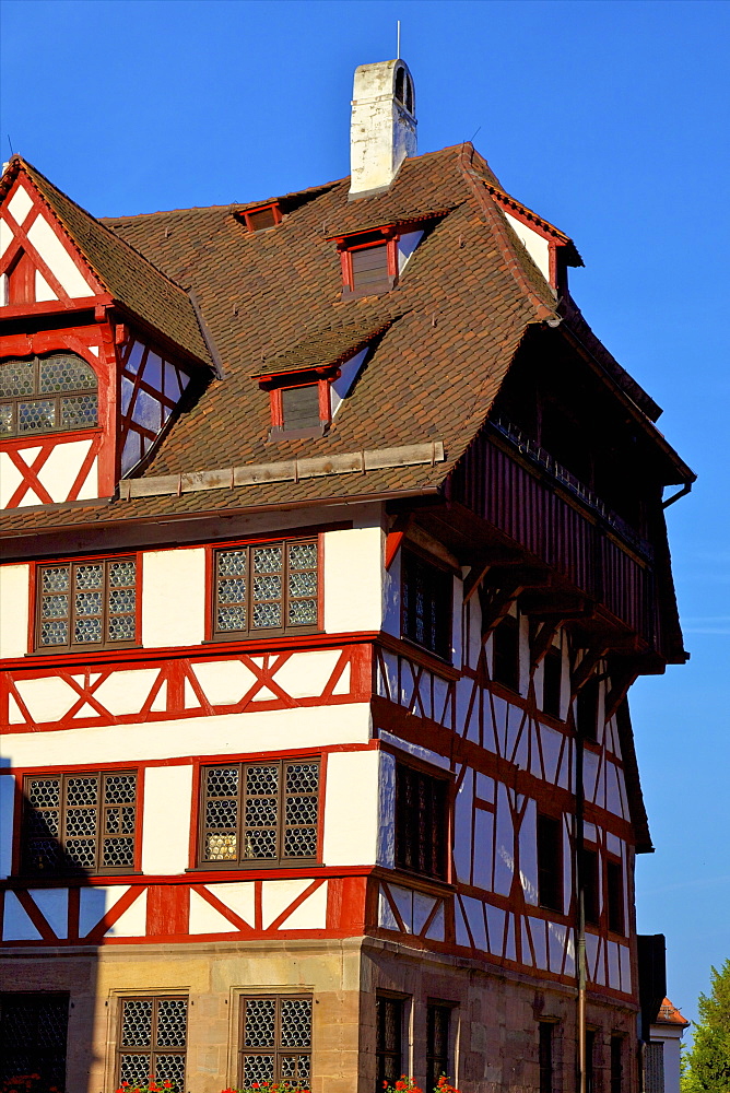 Albrecht Durer's House, Nuremberg, Bavaria, Germany, Europe 