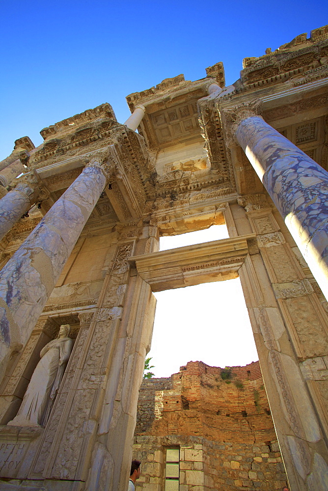 Library of Celsus, Ephesus, Anatolia, Turkey, Asia Minor, Eurasia