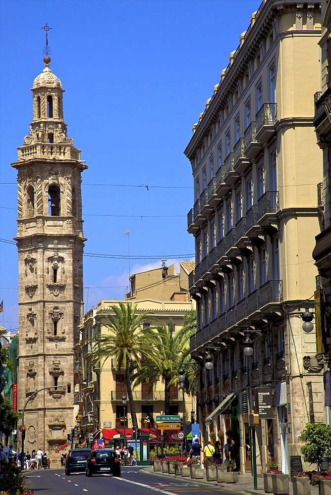 Santa Catalina Bell Tower, Valencia, Spain, Europe