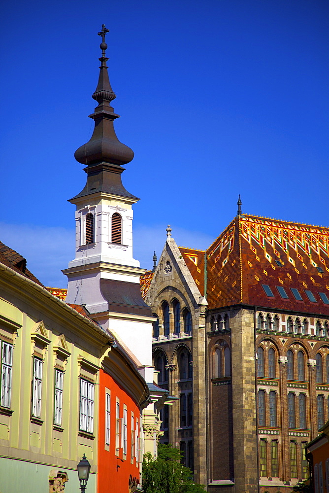 Castle Hill District, Buda, UNESCO World Heritage Site, Budapest, Hungary, Europe 