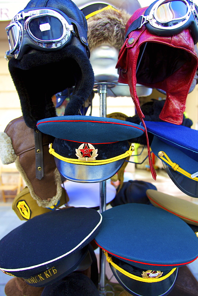 Military memorabilia, Budapest, Hungary, Europe 