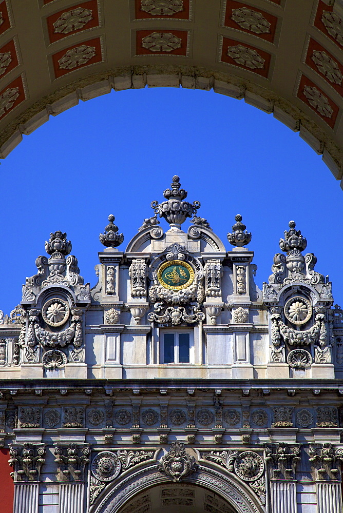 The Main Gate, Dolmabahce Palace, Istanbul, Turkey