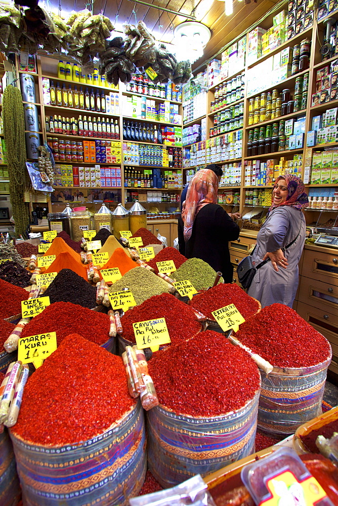 Spice Bazaar, Istanbul, Turkey, Europe