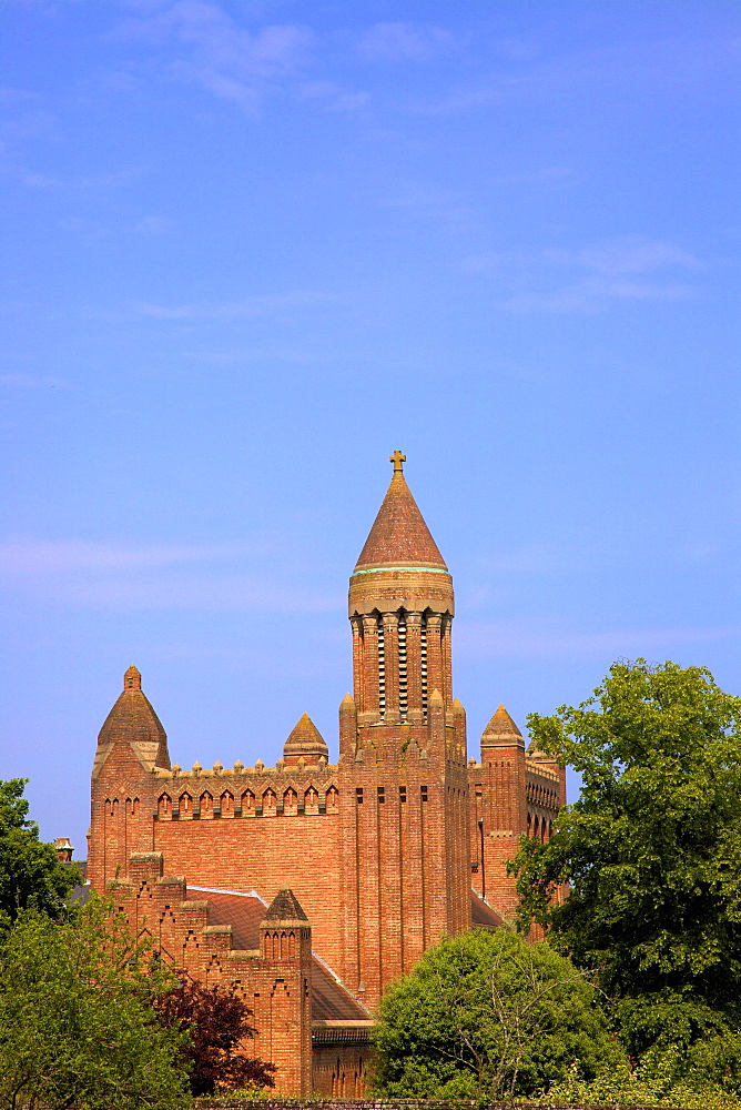 Quarr Abbey, Ryde, Isle of Wight, England, United Kingdom, Europe 