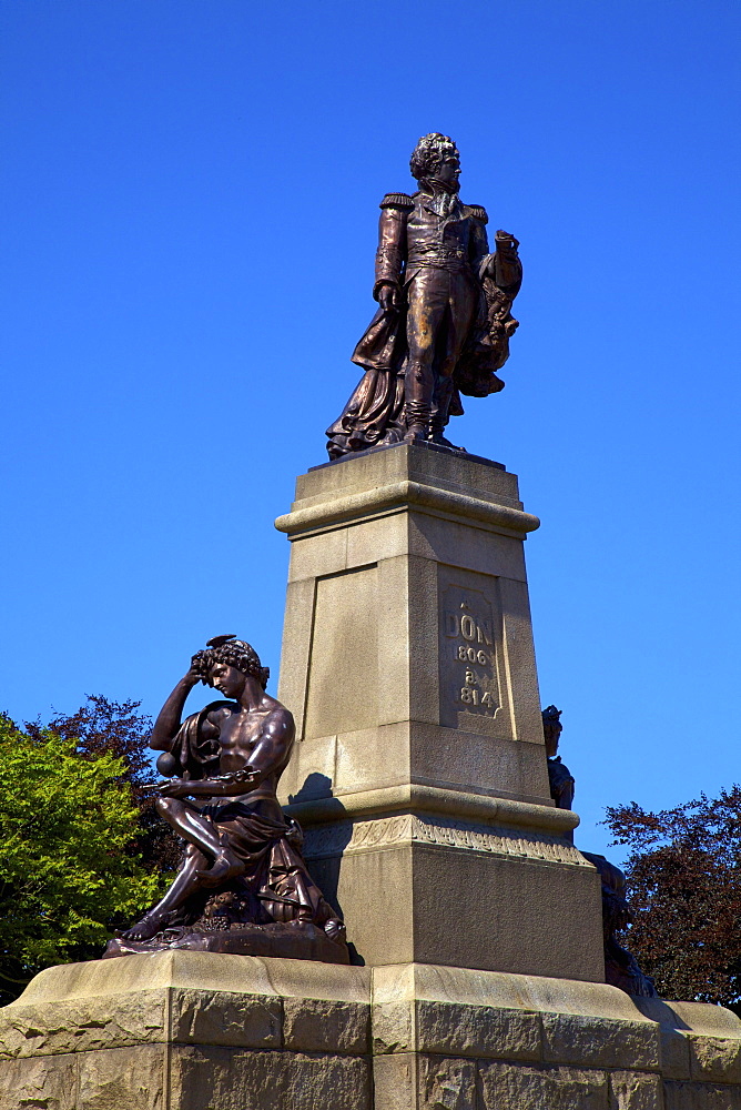 Statue of General Sir George Don, St. Helier, Jersey, Channel Islands, Europe 