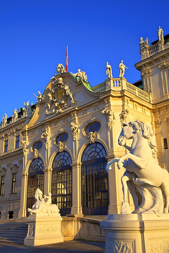 Belvedere, UNESCO World Heritage Site, Vienna, Austria, Europe 