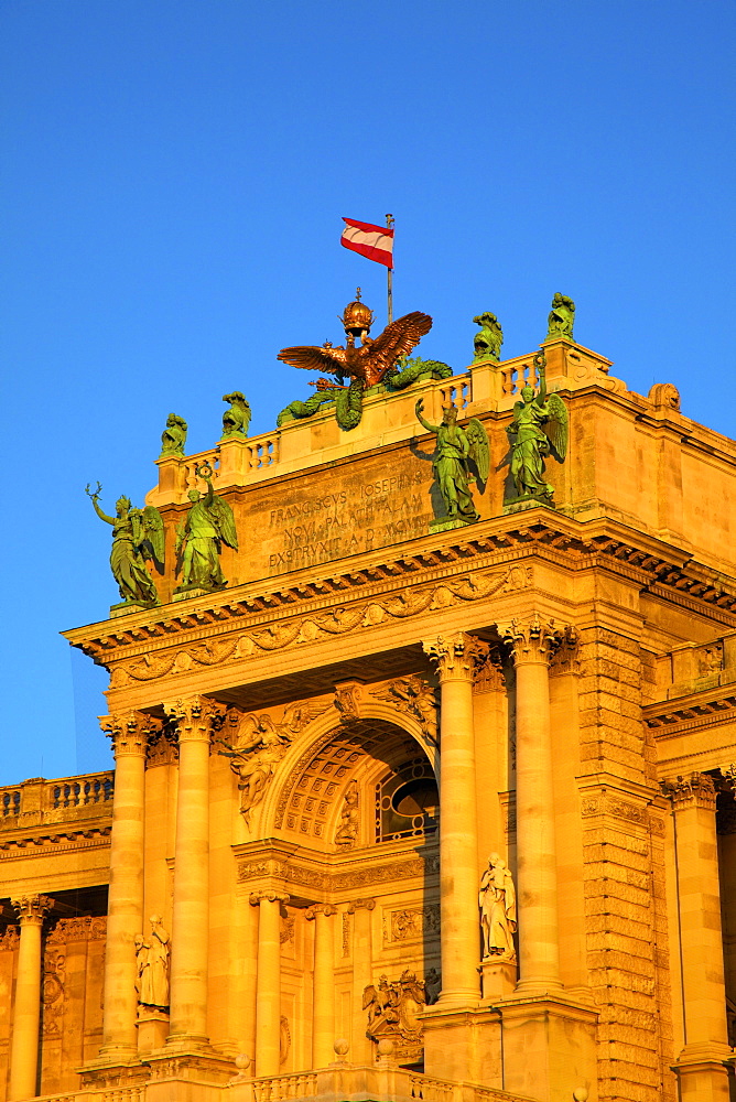 Hofburg Palace exterior, UNESCO World Heritage Site, Vienna, Austria, Europe 