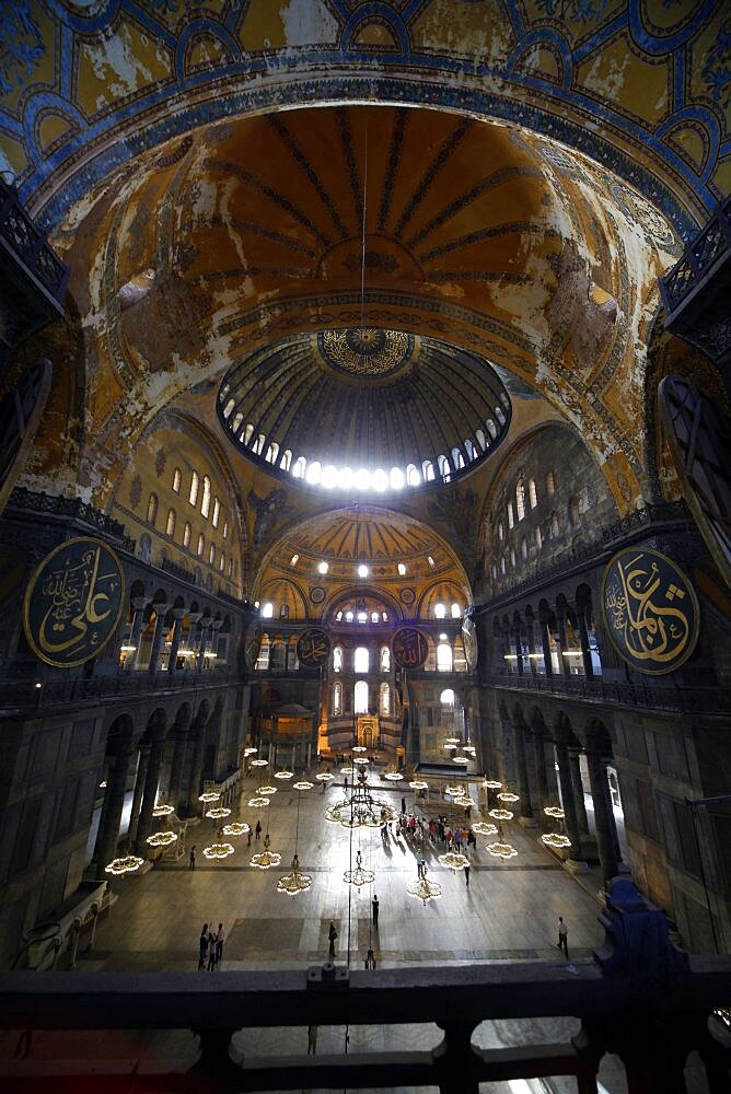 Hagia Sophia Mosque (Aya Sofya), UNESCO World Heritage Site, Istanbul, Turkey, Europe