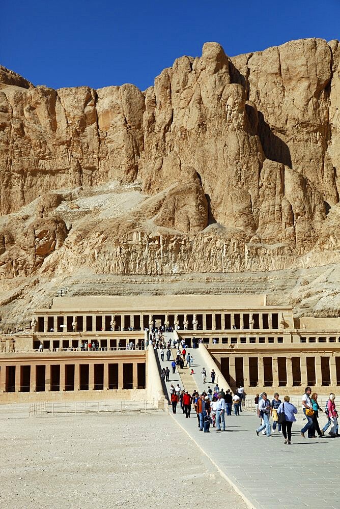 Hatshepsut Temple, Deir el-Bahri, UNESCO World Heritage Site, Egypt, North Africa, Africa