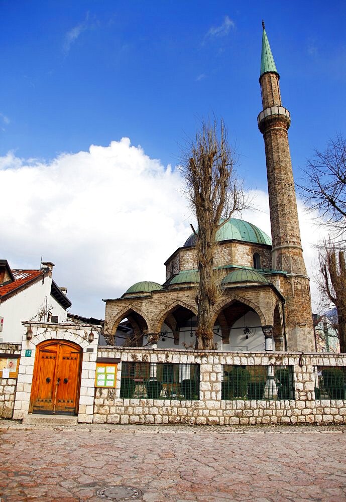 The Emperor's Mosque (Careva Dzamija), Sarajevo, Bosnia, Bosnia and Herzegovina, Europe