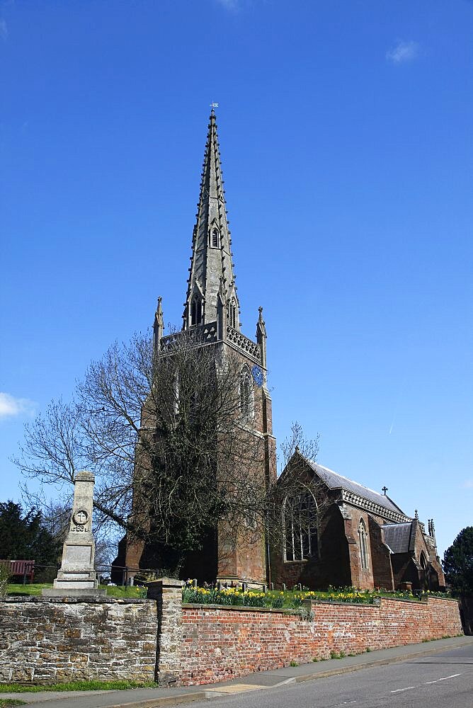 All Saints Church, Braunston, Northamptonshire, England,