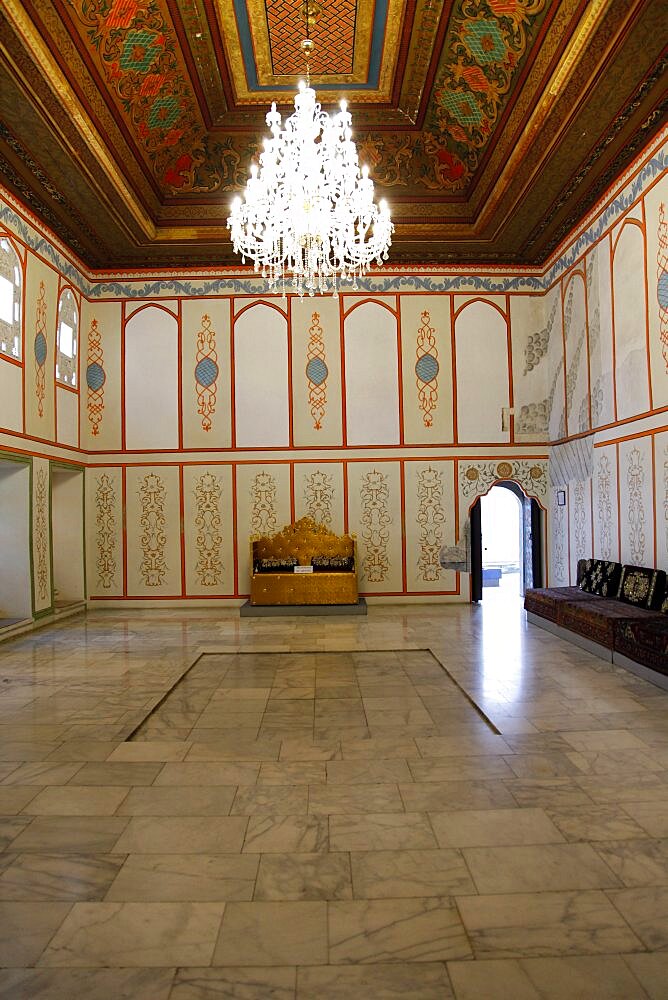 Room in the Hansaray (Khan's Palace), Bakhchisaray, Crimea, Ukraine, Europe