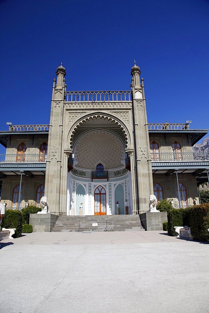 Vorontsov Palace, Alupka, Crimea, Ukraine, Europe