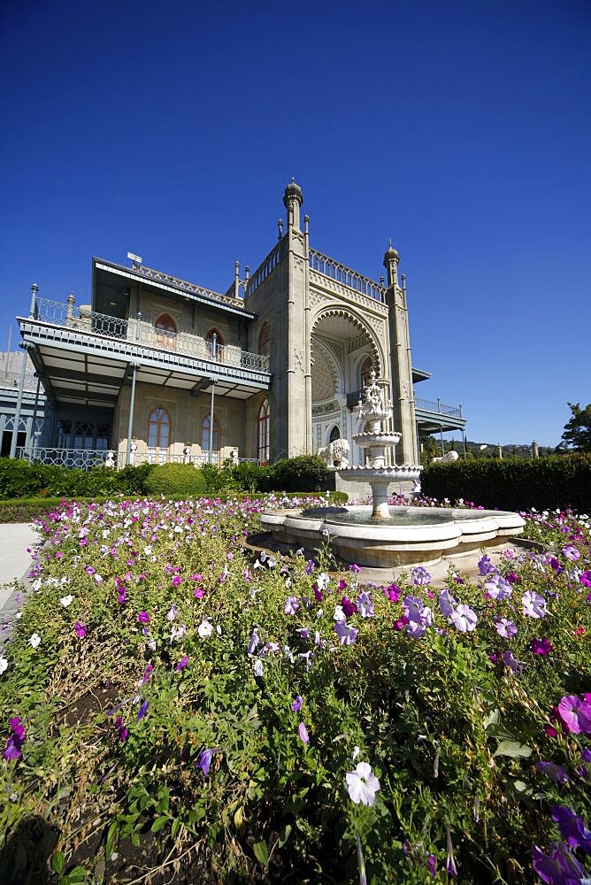 Vorontsov Palace, Alupka, Crimea, Ukraine, Europe