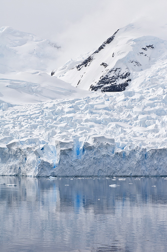 Bahia Paraiso (Paradise Bay), Antarctic Peninsula, Antarctica, Polar Regions 