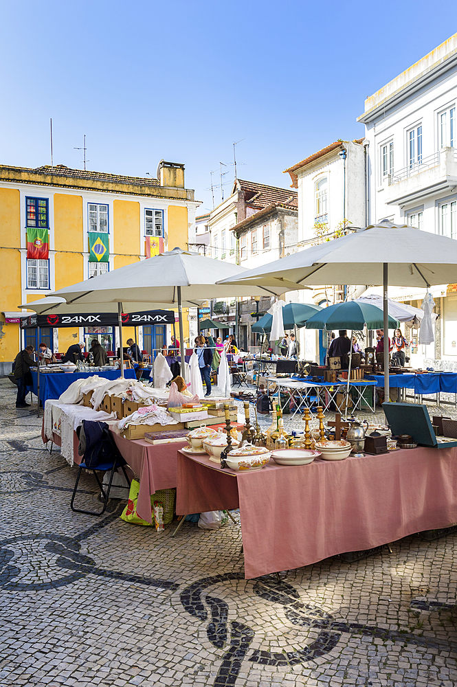 Flea market, Aveiro, Venice of Portugal, Beira Littoral, Portugal, Europe