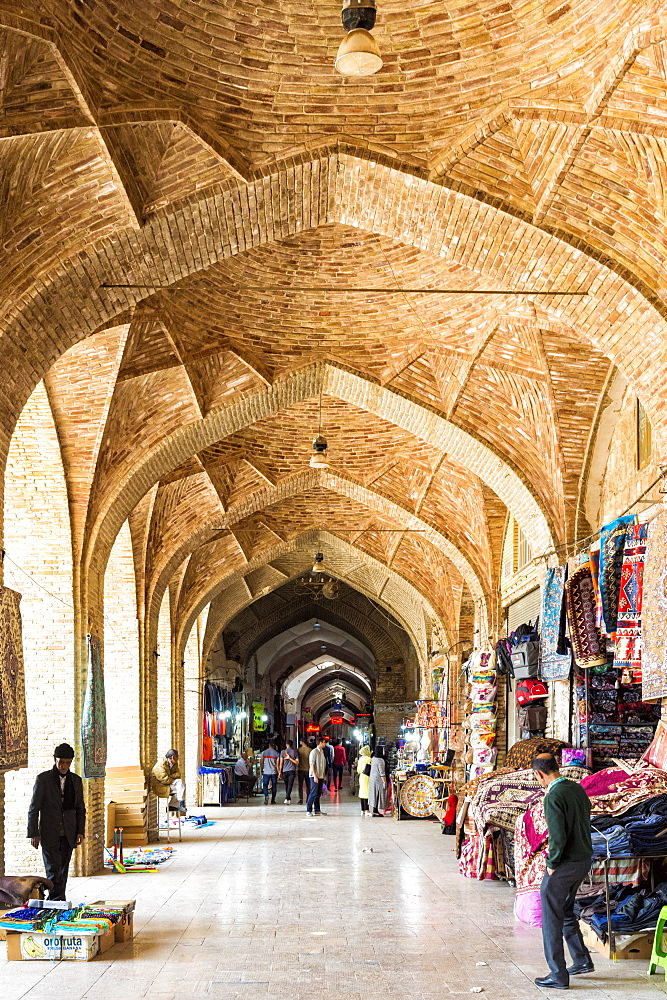 Old Vakil Bazaar, Meydan-e Gandj-e Ali Khan Square, Kerman, Kerman Province, Iran, Middle East