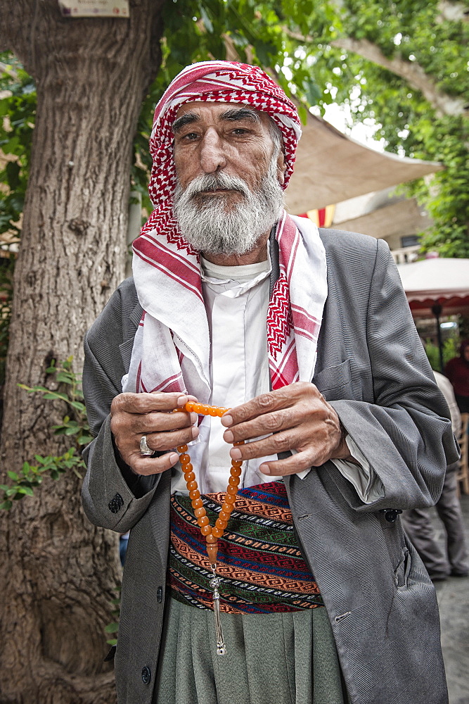 Portrait of a Turkish man, Urfa, Anatolia, Eastern Turkey, Asia Minor, Eurasia