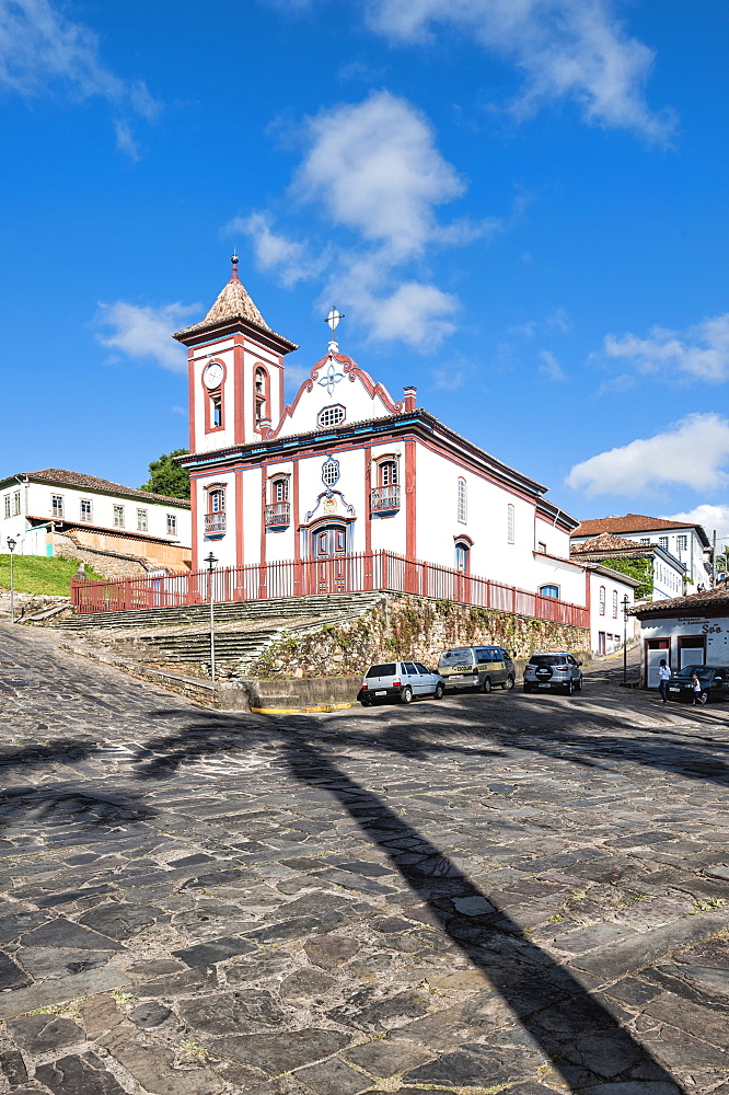 Sao Francisco de Assis Church, Diamantina, UNESCO World Heritage Site, Minas Gerais, Brazil, South America 