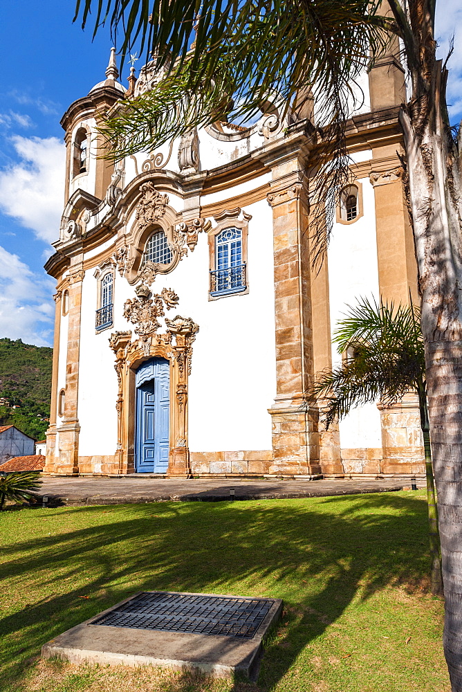 Nossa Senhora Do Carmo Church, Ouro Preto, UNESCO World Heritage Site, Minas Gerais, Brazil, South America 