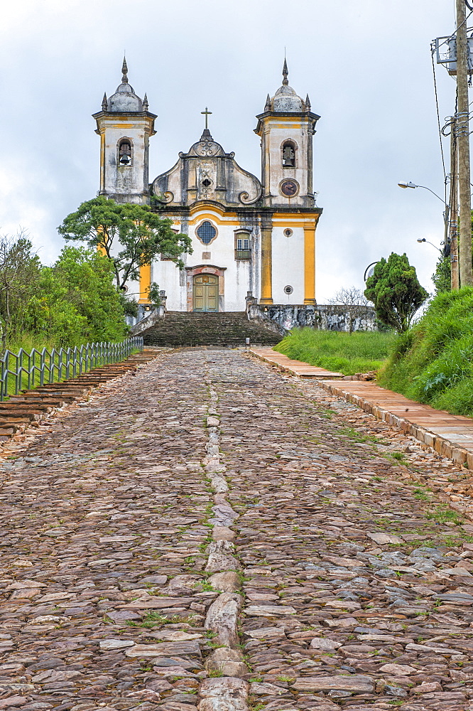 Sao Francisco de Paula Church, Ouro Preto, UNESCO World Heritage Site, Minas Gerais, Brazil, South America 