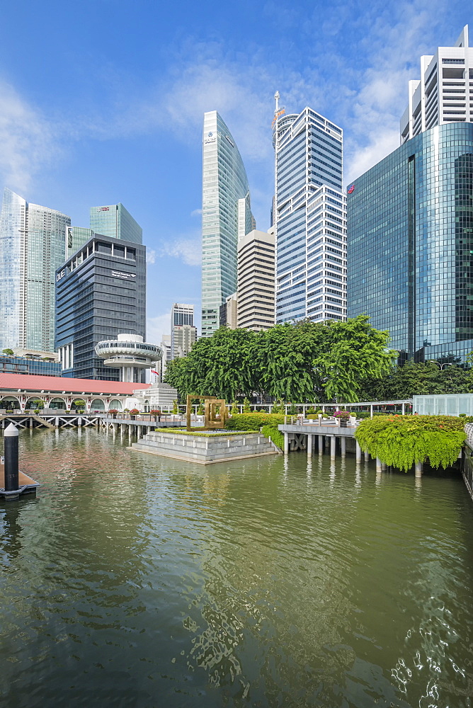 Downtown Central financial district, Singapore, Southeast Asia, Asia