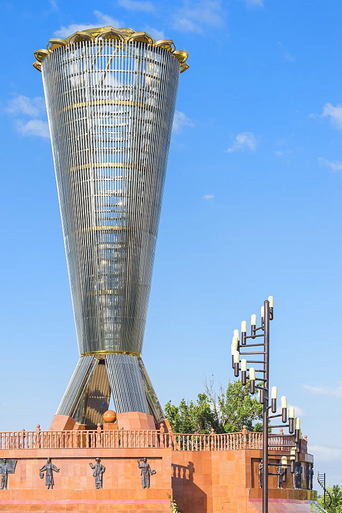 Altyn Shanyrak monument, Independence Park, Shymkent, South Region, Kazakhstan, Central Asia, Asia