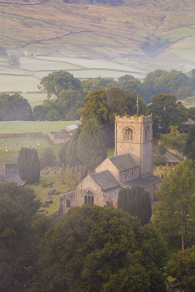 Church, Burnsall, Yorkshire Dales National Park, Yorkshire, England, United Kingdom, Europe 