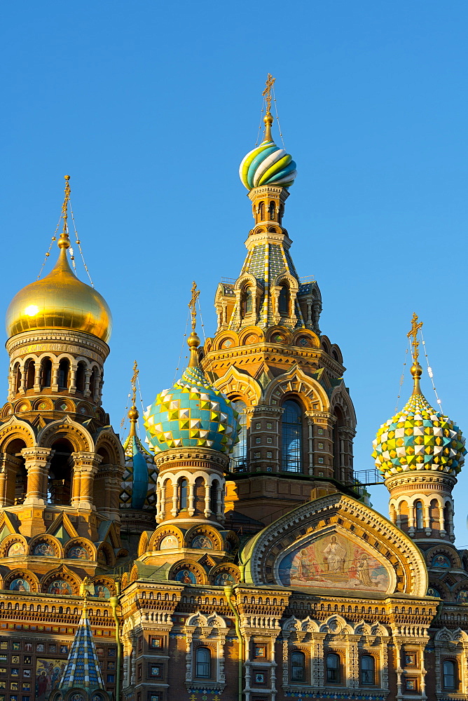 The Church on the Spilled Blood, UNESCO World Heritage Site, St. Petersburg, Russia, Europe