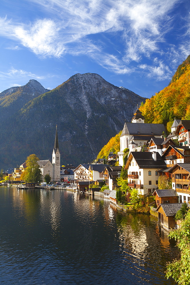 Hallstatt, UNESCO World Heritage Site, Salzkammergut, Austria, Europe 